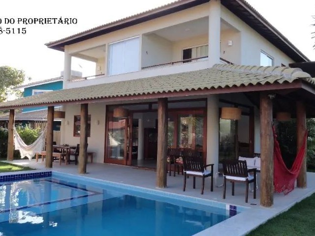 Casa Alto Padrão 5 Suítes - Temporada - Barra de Jacuípe