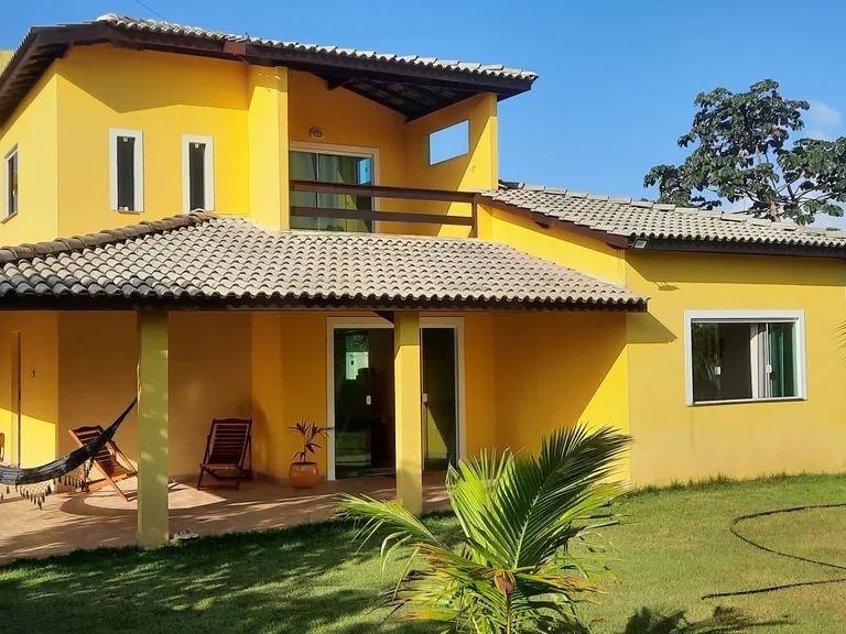 Casa de temporada com piscina e churrasqueira - Linha Verde. Águas de Sauípe.