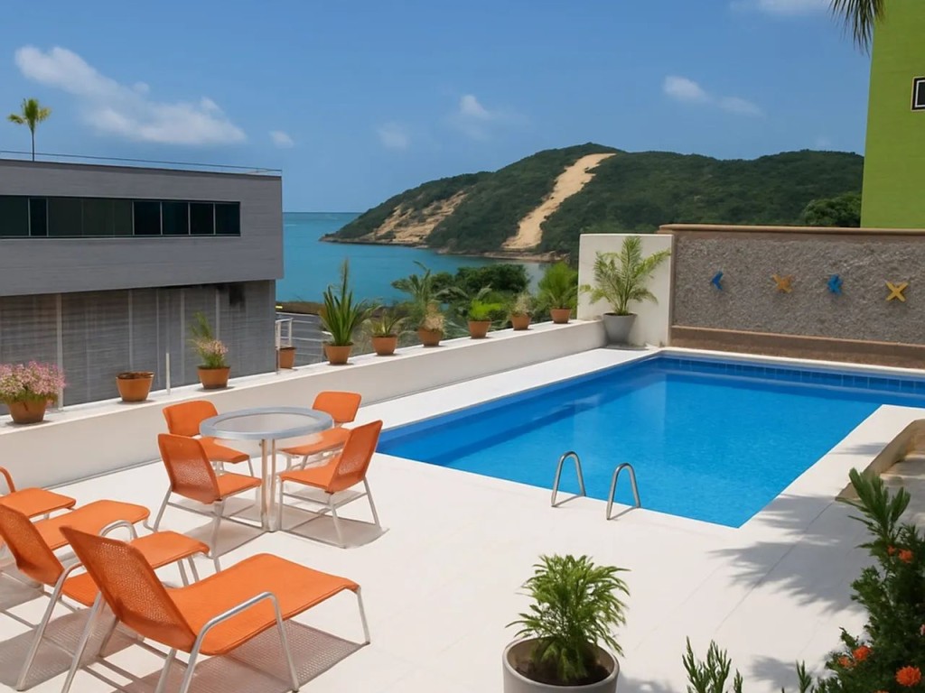 Casa 5 suítes a 100 mts do mar.