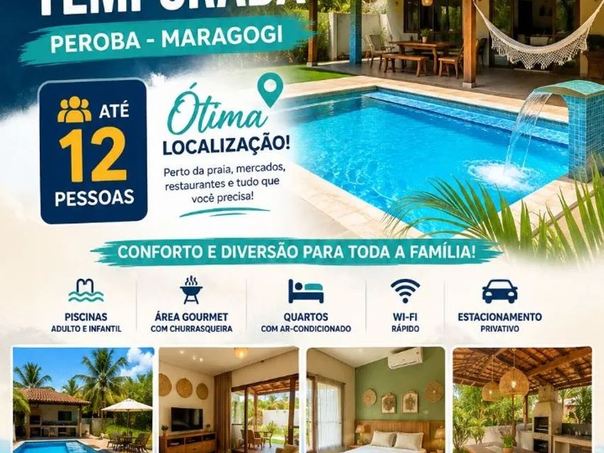 Casa  temporada Peroba Maragogi