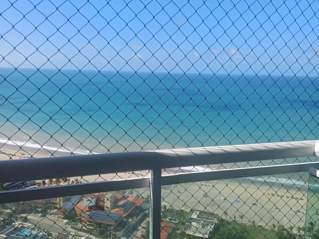 APARTAMENTO MOBILIADO-PONTA NEGRA-02 SUÍTES-BELÍSSIMA VISTA PARA ORLA
