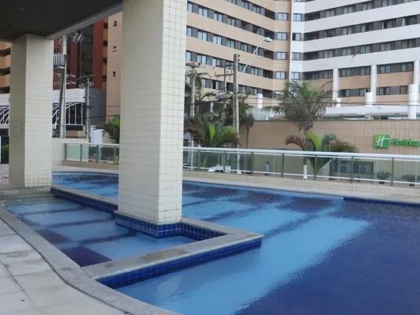 Ed Terraço do Atlantico 2 quartos, 2 banho no Aterro da Praia