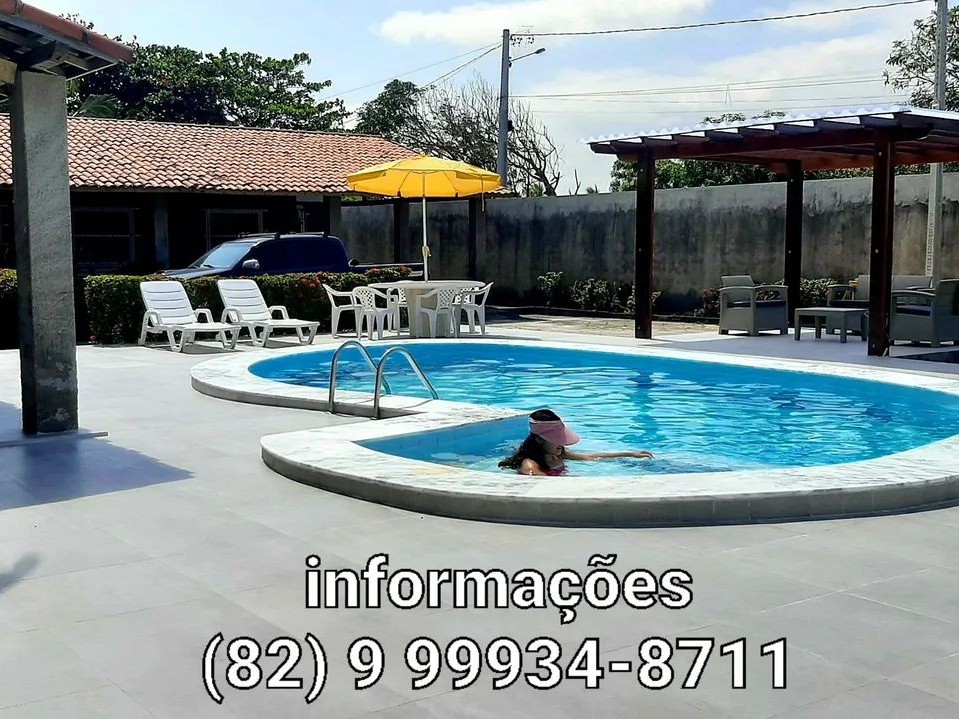 Casa na praia com piscina, Barra de São Miguel/AL